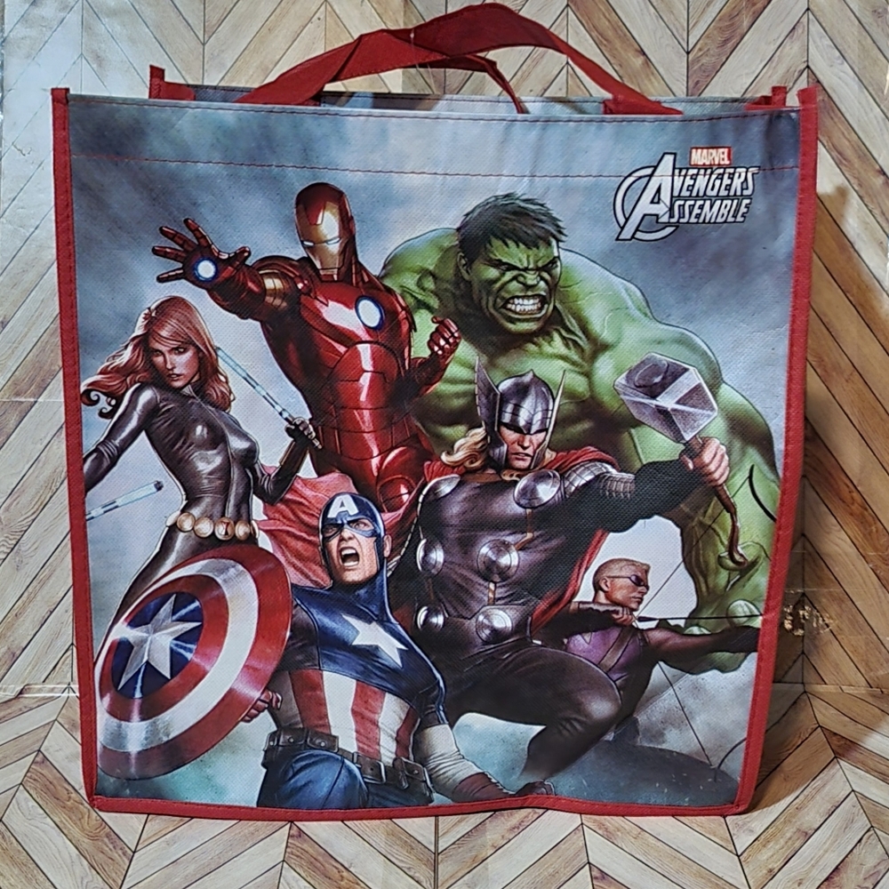 Marvel Avengers Licensed Reusable Tote Bag NWT